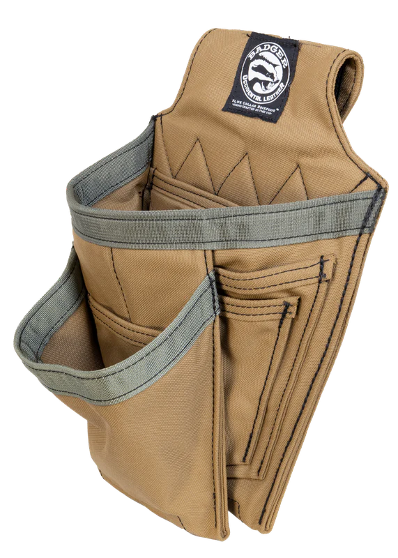 Badger Tool Belts 442020, Trimmer Fastener Bag - Sawdust - Image 4