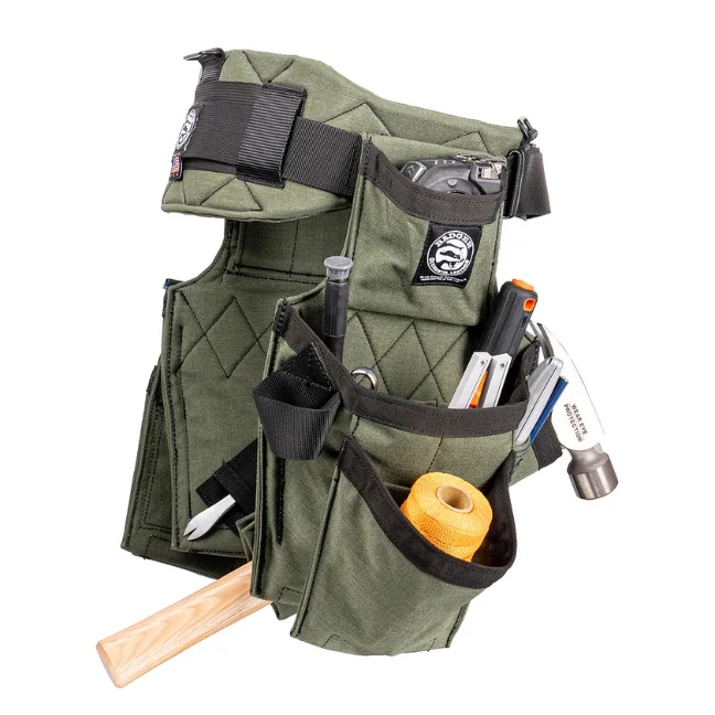 Badger Tool Belts 461055 Carpenter Set - Olive - Image 2