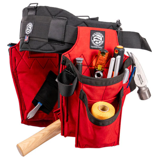 Badger Tool Belts 462156 Trimmer Set - Red (Discontinued) - Image 2