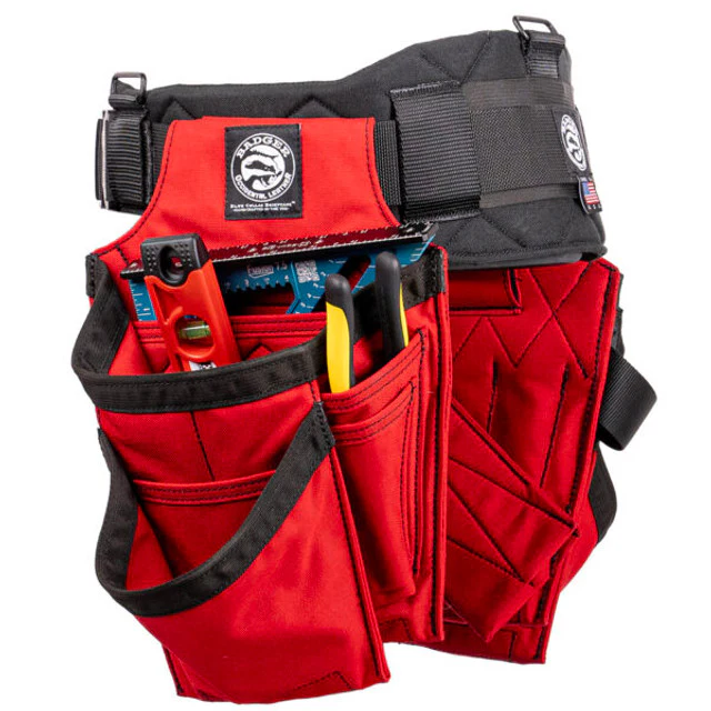 Badger Tool Belts 462156 Trimmer Set - Red (Discontinued) - Image 9