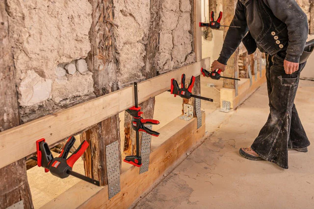 BESSEY EHKL360-12. Trigger Clamps, One‑hand Bar Clamps With 360 Degree Rotating Handle  12" x 3-1/8" - Image 11