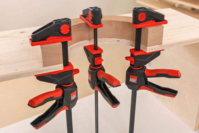 BESSEY EHKL360-12. Trigger Clamps, One‑hand Bar Clamps With 360 Degree Rotating Handle  12" x 3-1/8" - Image 9