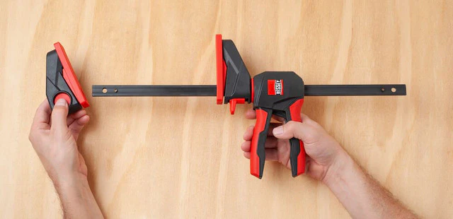 BESSEY EHKL360-18. Trigger Clamps, One‑hand Bar Clamps With 360 Degree Rotating Handle  18" x 3-1/8" - Image 6