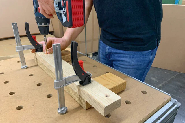 BESSEY KLI20-MFT-SET, Table Clamp With Ratcheting Lever - Image 5