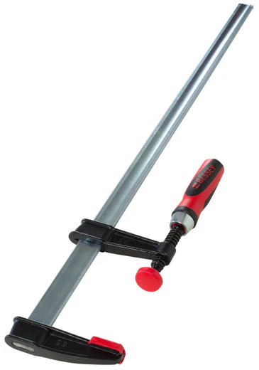 BESSEY TGJ2.518+2K, Clamp, woodworking, F-style, 2K handle, replaceable pads, 2.5 In. x 18 In., 600 lb - Image 2