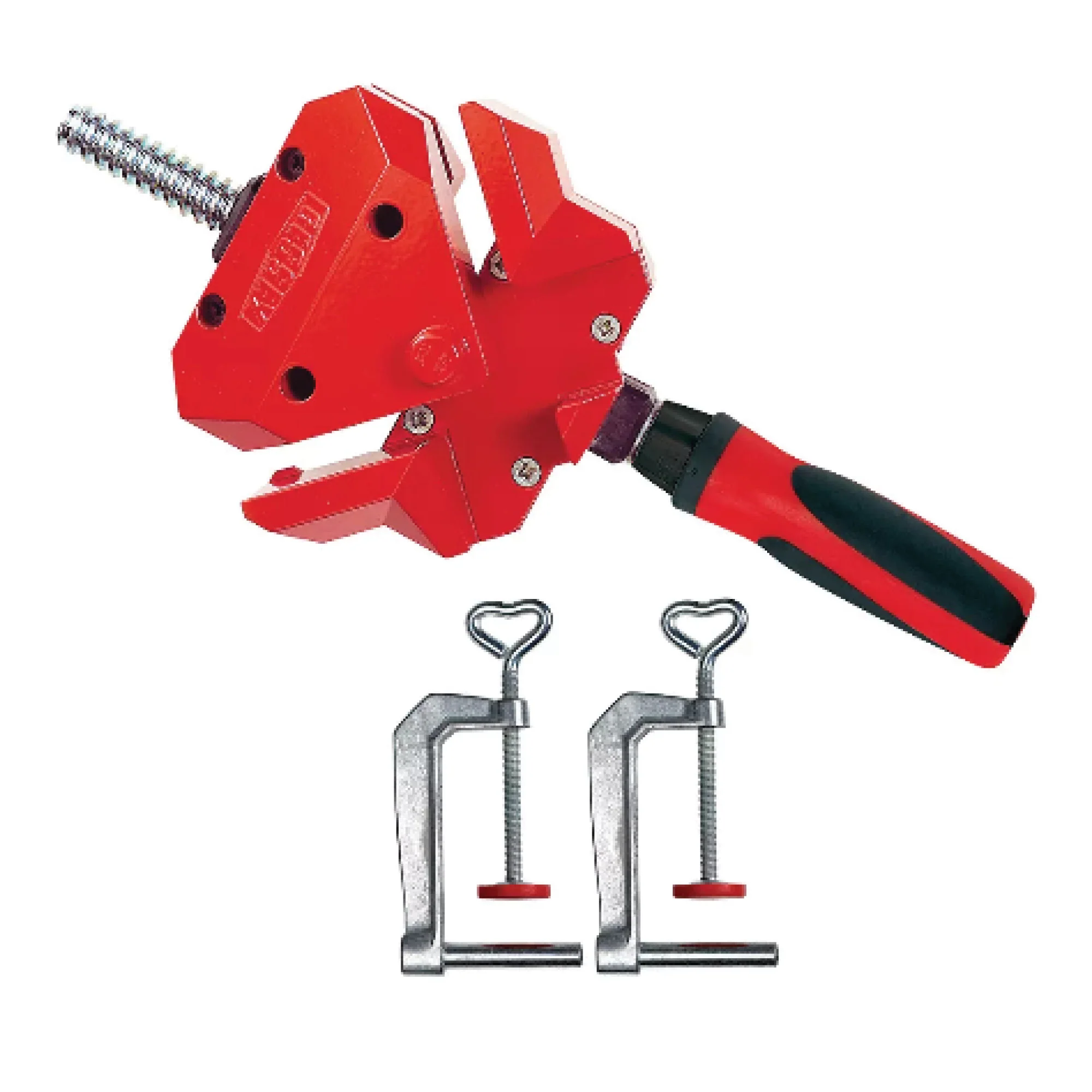 BESSEY WS-3+2K, Clamp, woodworking, 90 degree angle clamp, 2.0 In. per side, 2K handle - Image 2