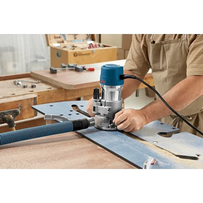 BOSCH 1617EVSPK, 2.25 HP Combination Plunge- and Fixed-Base Router - Image 4