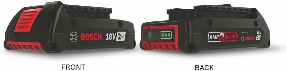BOSCH BAT612, 18V Lithium-Ion 2 Ah Standard Power Battery - Image 4