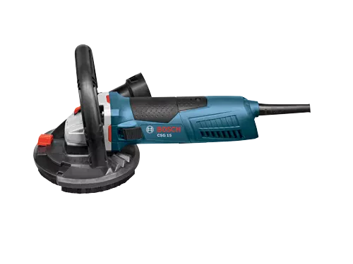 BOSCH CSG15, 5” Concrete Surfacing Grinder - 12.5 Amp w/ Dust Collection Shroud - Image 3
