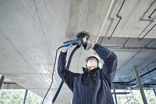 BOSCH CSG15, 5” Concrete Surfacing Grinder - 12.5 Amp w/ Dust Collection Shroud - Image 8