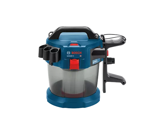 BOSCH GAS18V-3N, 18V 2.6-Gallon Wet/Dry Vacuum Cleaner with HEPA Filter (Bare Tool) - Image 3