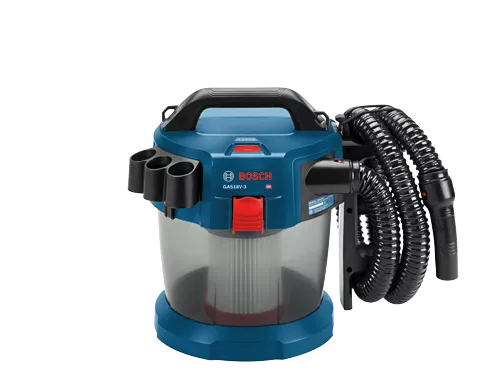 BOSCH GAS18V-3N, 18V 2.6-Gallon Wet/Dry Vacuum Cleaner with HEPA Filter (Bare Tool) - Image 4