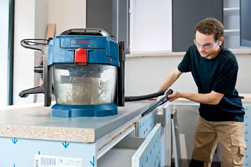 BOSCH GAS18V-3N, 18V 2.6-Gallon Wet/Dry Vacuum Cleaner with HEPA Filter (Bare Tool) - Image 8