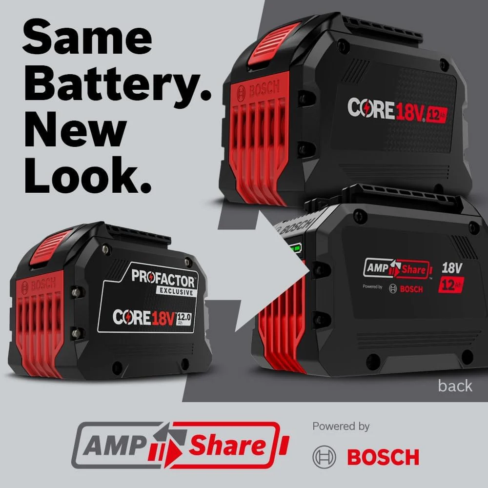 BOSCH GBA18V120, 18V CORE18V® Lithium-Ion 12 Ah High Power Battery - Image 9