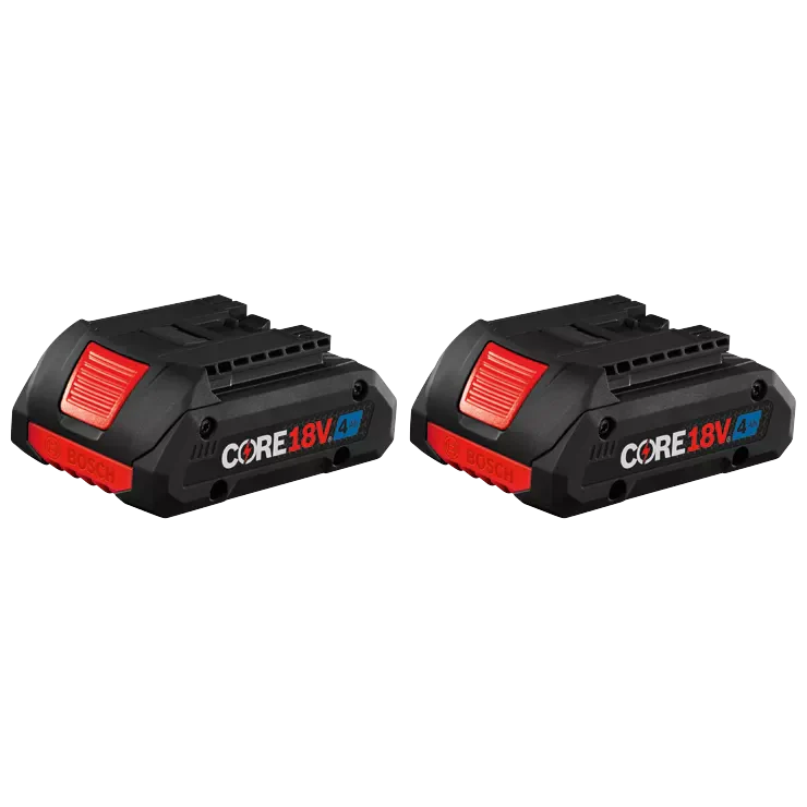BOSCH GBA18V40-2PK, CORE18V™ 4.0 Ah Compact Batteries 2-Pack