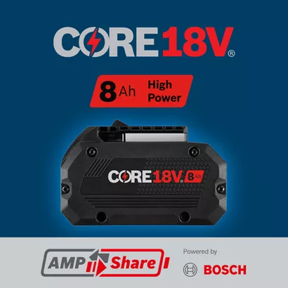 BOSCH GBA18V80-2PK, CORE18V™ 8.0 Ah Performance Battery - 2-Pack - Image 7
