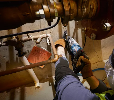 BOSCH GBH2-28L, 1-1/8" SDS-plus® Rotary Hammer w/ Vibration Control & Kick Back - Image 6