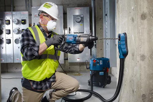 BOSCH GBH2-28L, 1-1/8" SDS-plus® Rotary Hammer w/ Vibration Control & Kick Back - Image 9