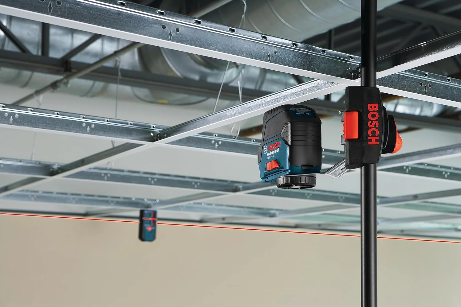 BOSCH GCL 2-160, Self-Leveling Cross-Line Laser with Plumb Points - Image 14