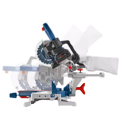 Bosch GCM18V-07SN, PROFACTOR™ 18V 7-1/4 In. Single-Bevel Slide Miter Saw (Bare Tool) - Image 12