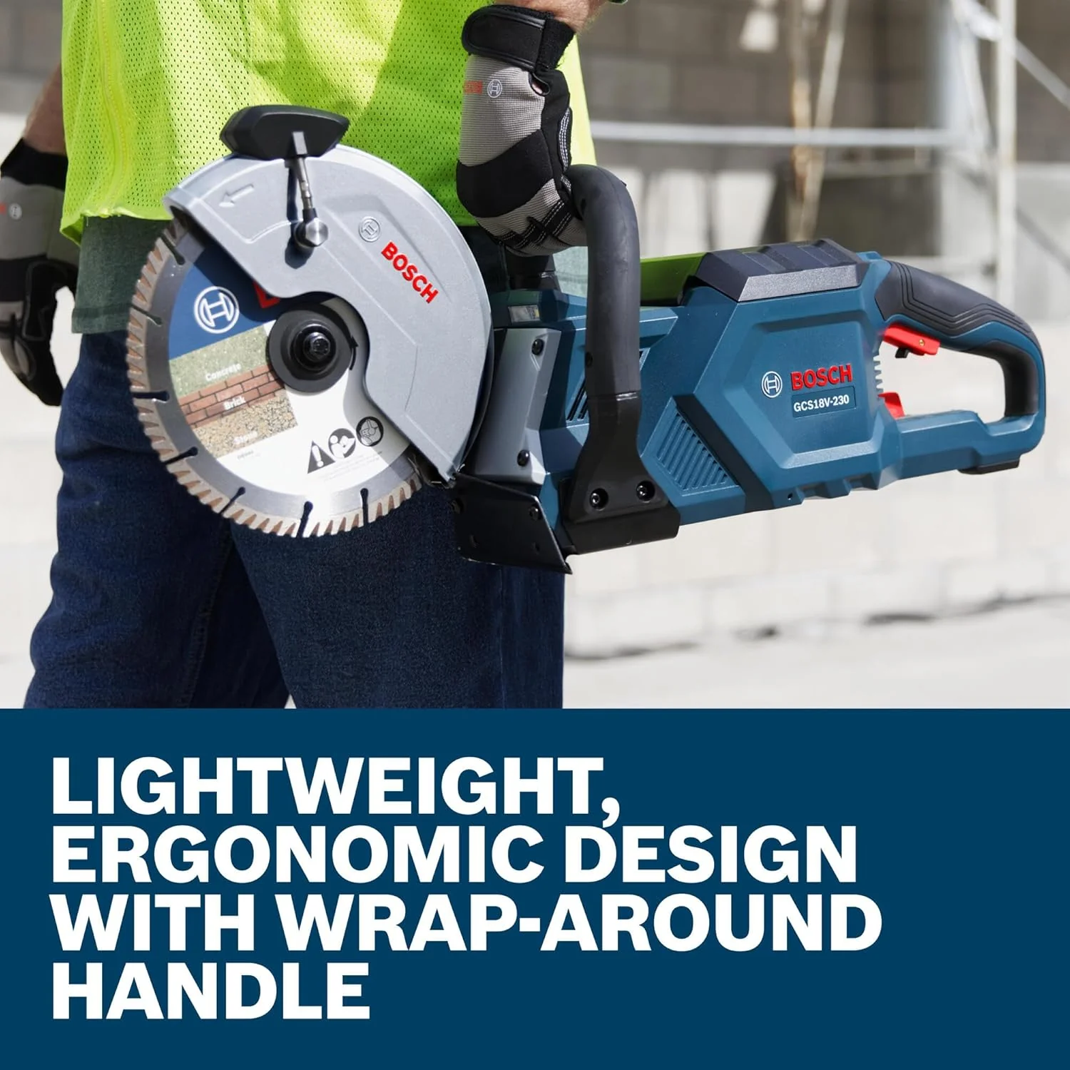 BOSCH GCS18V-230N212, 18V Brushless 9 In. Cutoff Saw Kit with (2) CORE18V® 12 Ah Batteries - Image 7