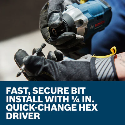 BOSCH GDR18V-215B12, 18V Impact Driver Kit - Image 4