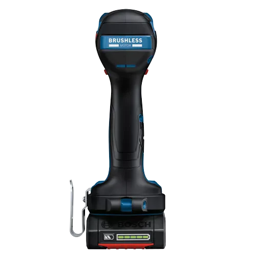 BOSCH GDX18V-1860CB25, 18V Brushless Advanced Connected-Ready Socket-Ready Impact w/ (2) 4.0 Ah CORE Compact Batteries - Image 4