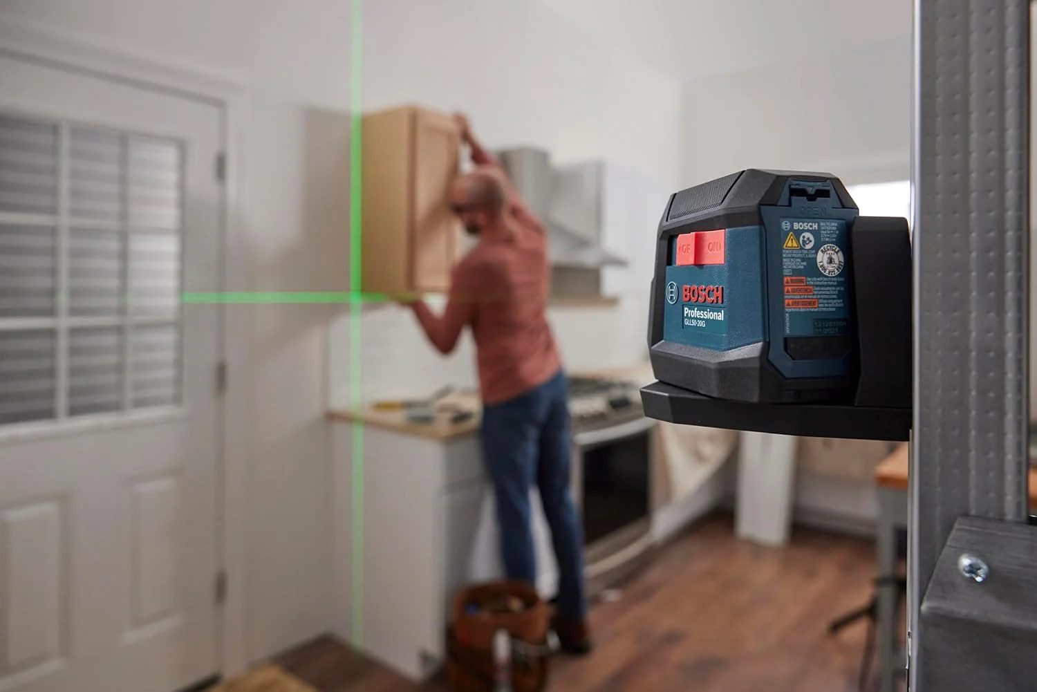 BOSCH GLL50-20G, Green-Beam Self-Leveling Cross-Line Laser - Image 2