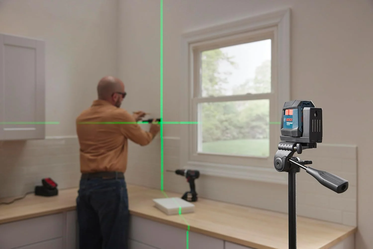 BOSCH GLL50-20G, Green-Beam Self-Leveling Cross-Line Laser - Image 8