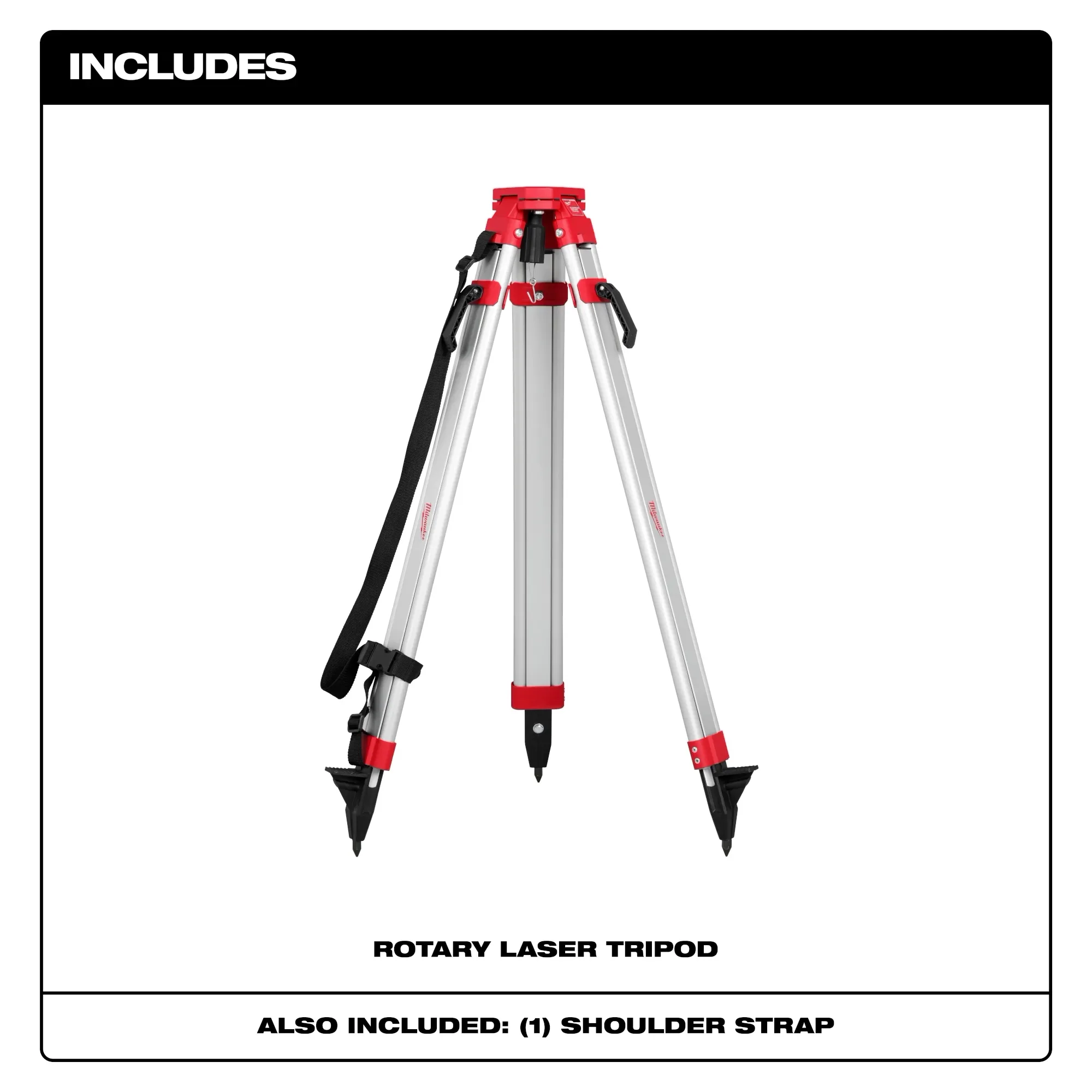 Milwaukee 48-35-3700, Rotary Laser Tripod - Image 2