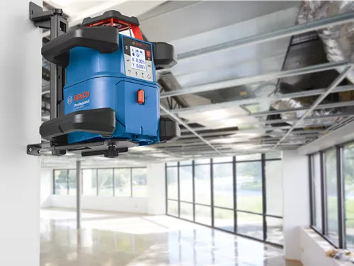 BOSCH GRL4000-80CHK, 18V REVOLVE4000 Connected Self-Leveling Horizontal Rotary Laser Kit with (1) CORE18V® 4 Ah Advanced Power Battery - Image 6