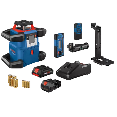 BOSCH GRL4000-80CHV, 18V REVOLVE4000 Connected Self-Leveling Horizontal/Vertical Rotary Laser with (1) CORE18V® 4 Ah Advanced Power Battery - Image 5