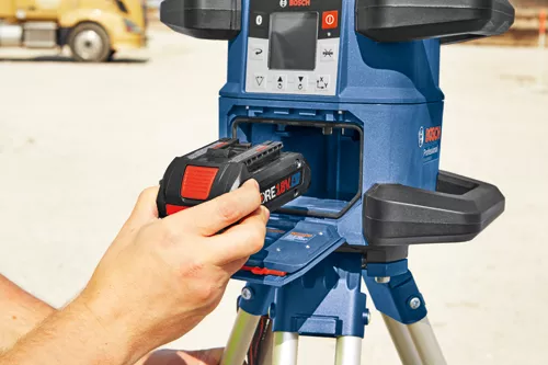 BOSCH GRL4000-80CHV, 18V REVOLVE4000 Connected Self-Leveling Horizontal/Vertical Rotary Laser with (1) CORE18V® 4 Ah Advanced Power Battery - Image 6