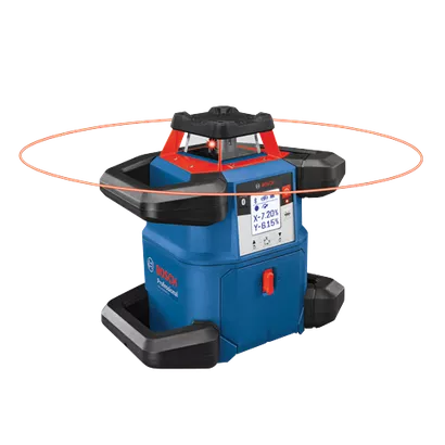 BOSCH GRL4000-80CHVK, 18V REVOLVE4000 Connected Self-Leveling Horizontal/Vertical Rotary Laser Kit with (1) CORE18V® 4 Ah Advanced Power Battery - Image 3