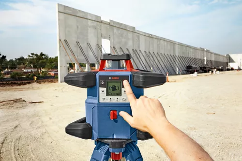 BOSCH GRL4000-80CHVK, 18V REVOLVE4000 Connected Self-Leveling Horizontal/Vertical Rotary Laser Kit with (1) CORE18V® 4 Ah Advanced Power Battery - Image 6