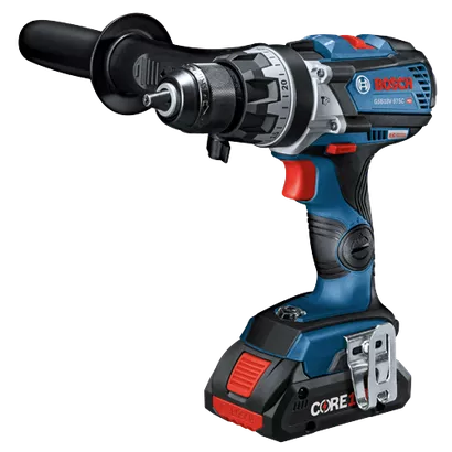 BOSCH GSB18V-975CB25, 18V Brushless Connected-Ready Brute Tough 1/2 In. Hammer Drill/Driver (2) 4.0 Ah CORE Compact Batteries - Image 6
