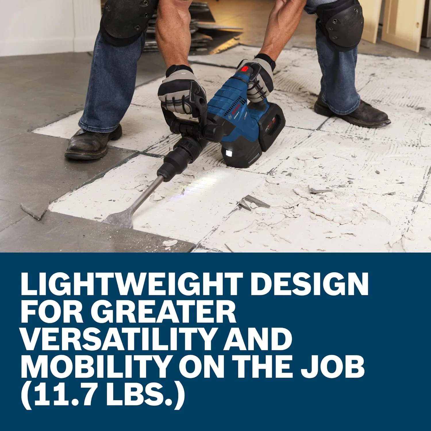 BOSCH GSH18V-5L212, PROFACTOR™ SDS-max® Demolition Hammer with L-Boxx-2 and (2) 12 Ah PROFACTOR™ Batteries - Image 7