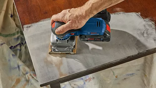BOSCH GSS18V-40N, 18V Brushless 1/4-Sheet Orbital Finishing Sander (Bare Tool) - Image 15