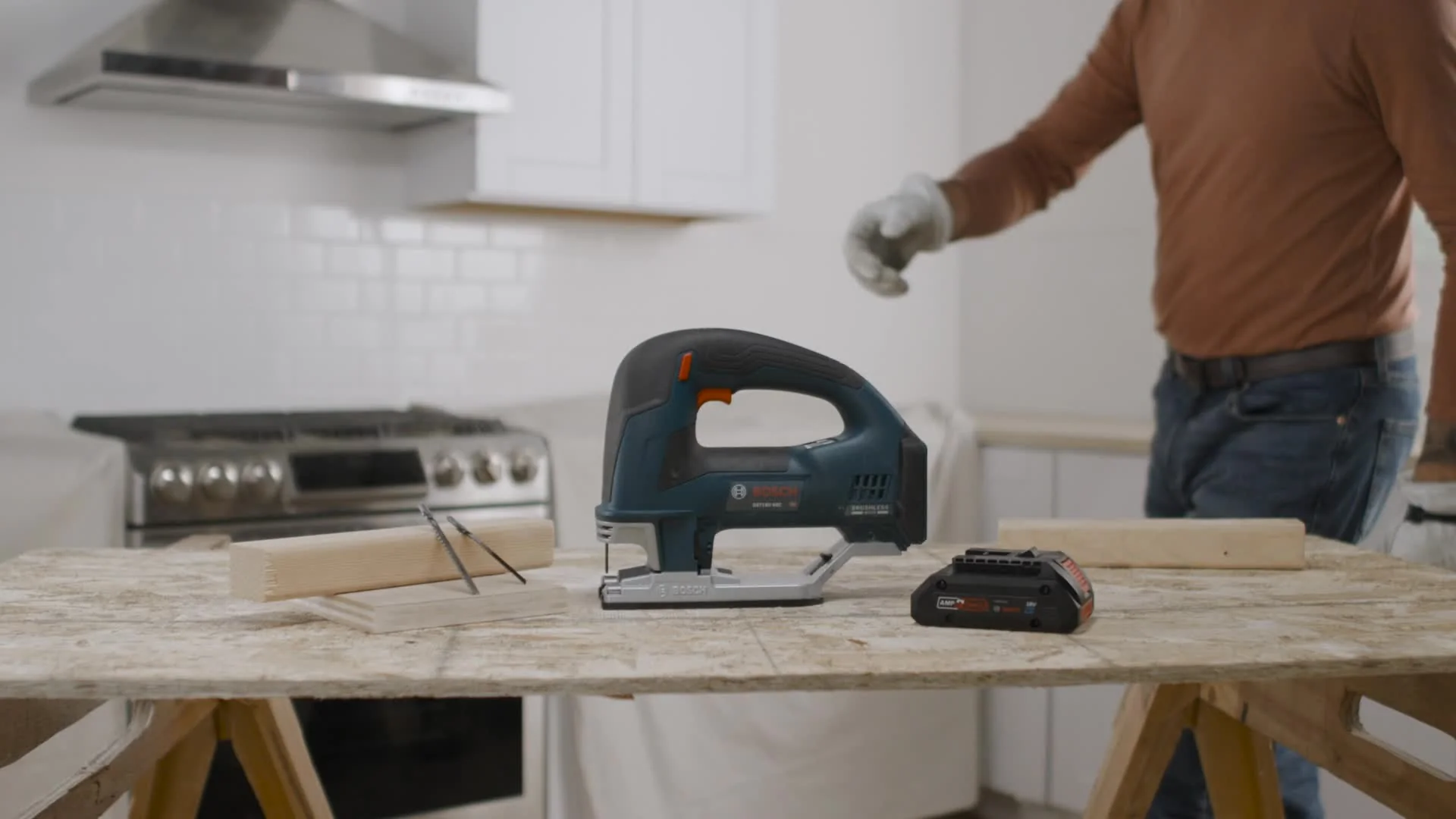Bosch GST18V-60CN, 18V Brushless Connected Top-Handle Jig Saw (Bare Tool) - Image 5