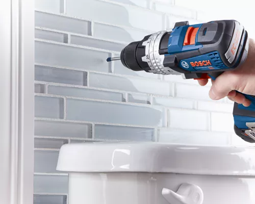BOSCH GT100, 1/8" Glass & Tile Bit (Carded) - Image 3