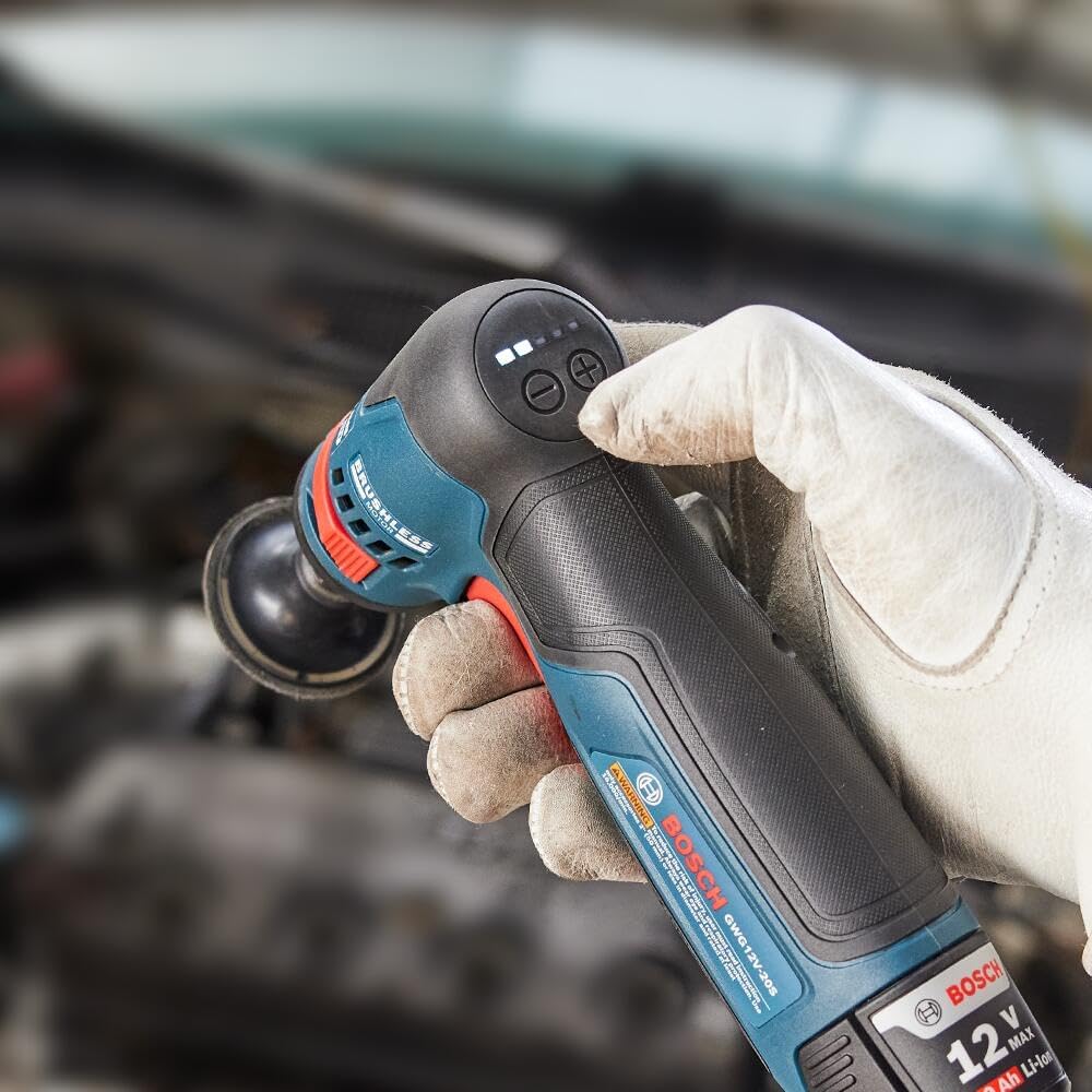 Bosch GWG12V-20SN, 1/4" Right Angle Die Grinder Bare Tool - Image 5
