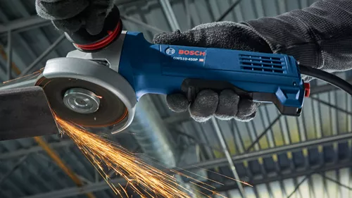BOSCH GWS10-450P, 4-1/2” Angle Grinder - 10 Amp w/ Lock-on Paddle Switch - Image 8
