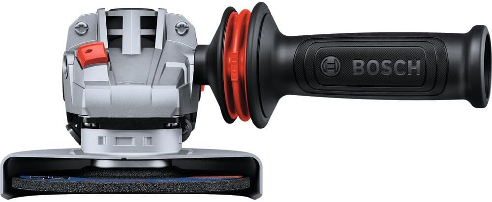 BOSCH GWS14-50, 5 In. Angle Grinder Compact Powerful 13-Amp Motor with Slide Switch - High Performance for Grinding and Cutting - Image 4