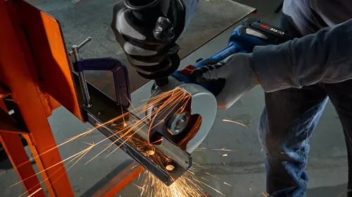 BOSCH GWS18V-8N, 18V Brushless 4-1/2" Angle Grinder (Bare Tool) - Image 8