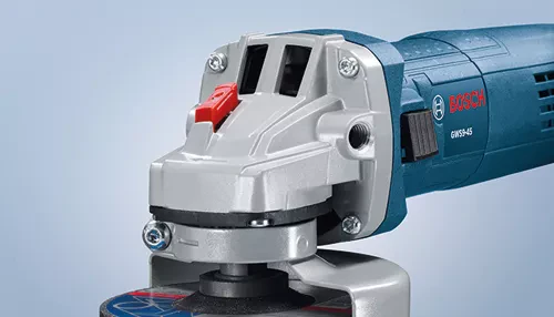 BOSCH GWS9-45, 4-1/2” Angle Grinder - 8.5 Amp w/ Lock-on Slide Switch - Image 6