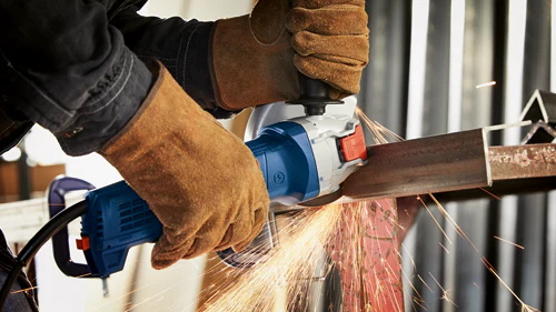 BOSCH GWX10-45PE, 4-1/2"  X-LOCK Angle Grinder - 10 Amp w/ Paddle Switch - Image 4