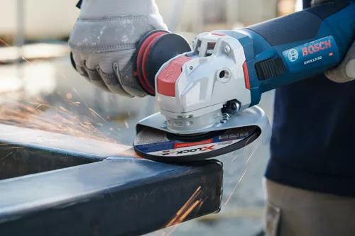 BOSCH GWX10-45PE, 4-1/2"  X-LOCK Angle Grinder - 10 Amp w/ Paddle Switch - Image 8