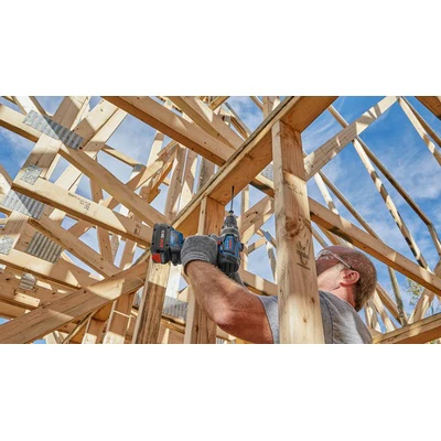BOSCH GXL18V-260B26, 18V 2-Tool Combo Kit with Connected-Ready 1/2 In. Hammer Drill/Driver, Connected-Ready Two-In-One 1/4 In. and 1/2 In. Bit/Socket Impact Driver/Wrench, (1) CORE18V 8 Ah High Power Battery and (1) CORE18V 4 Ah Advanced Power Battery - Image 12