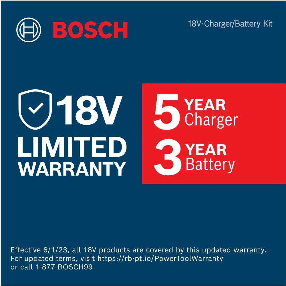 BOSCH GXS18V-15N15, 18V Starter Kit with (1) CORE18V® 4 Ah Advanced Power Battery and 18V Standard Battery Charger - Image 6