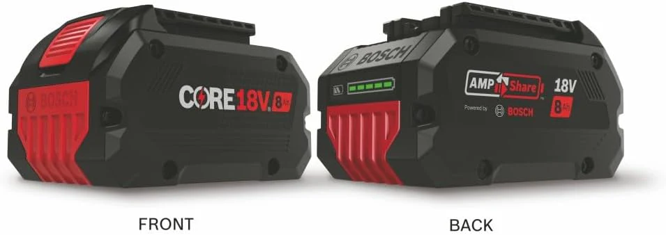 Bosch GXS18V-16N14, 18V Starter Kit with (1) CORE18V® 8 Ah High Power Battery and (1) 18V 16 Amp Battery Turbo Charger - Image 4